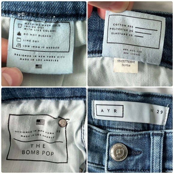 AYR The Bomb Pop jeans Bomba 29 - Picture 16 of 16
